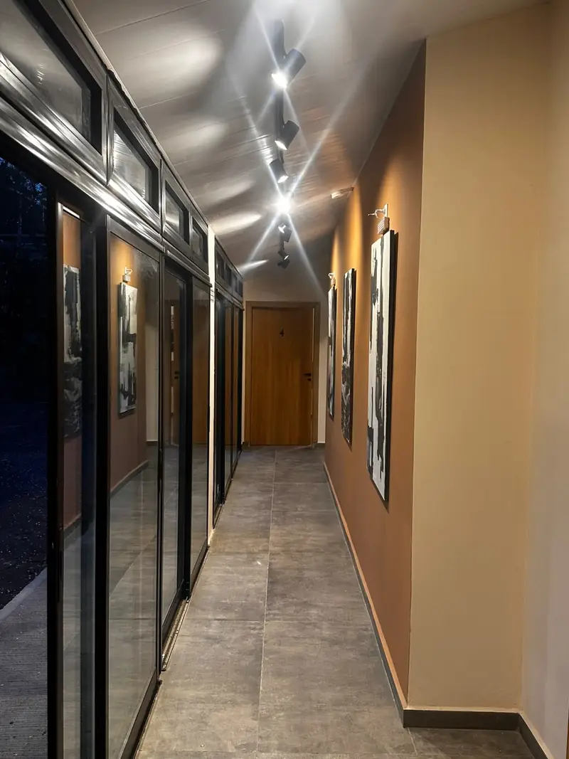 Pasillo de las habitaciones